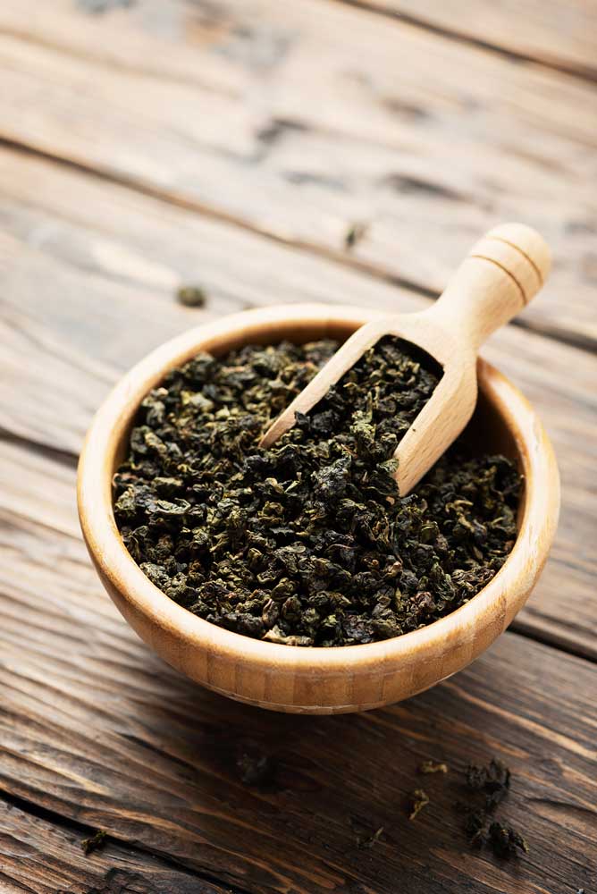 raw green tea for fat burning