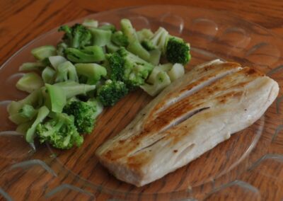 5 Spice Apple Broccoli Mahi Mahi