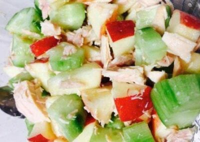 Apple Cucumber Tuna Salad