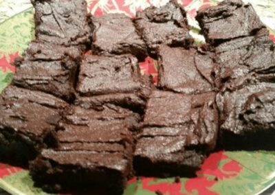Avocado Fudgy Brownies