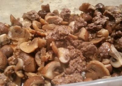 BBQ Mushroom Elk Bowl