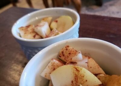Balsamic Glazed Pears w/Cinnamon