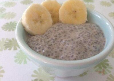 Banana Chia Pudding