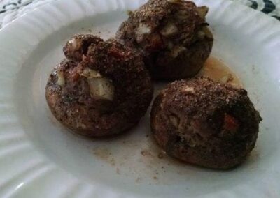 Bison Stuffed Baby Bellas