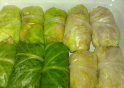 Cabbage Wrapped Egg Rolls
