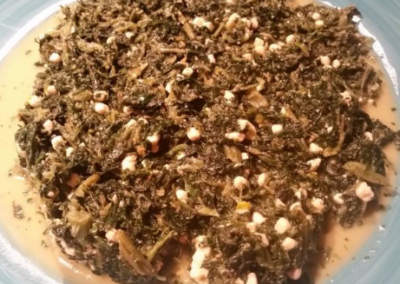 Cheesy Creamy Spinach