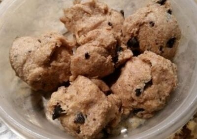 Chocolate Chip Cookie Dough Balls