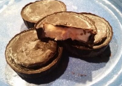 Chocolate Covered Banana Bites