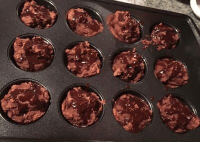 Chocolate Covered Banana Cookies