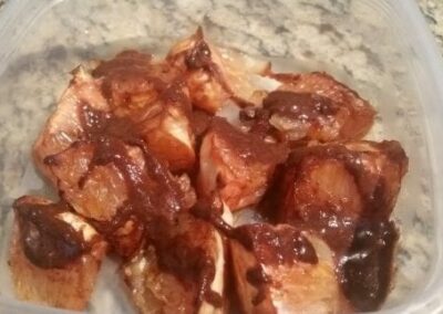 Cinnamon Candied Grapefruit Bites