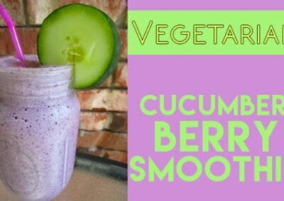 Cucumber Berry Smoothie — Vegetarian