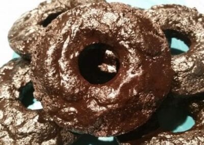 Double Chocolate Cake Donuts