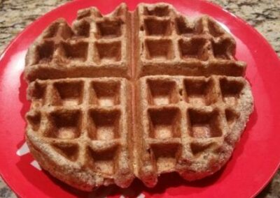 Flax Coconut Flour Waffle