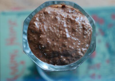 German Chocolate Chia Pudding
