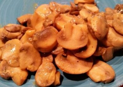 Honey Mustard Mushrooms