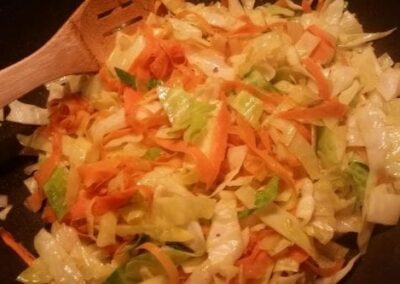 Indian Spiced Cabbage