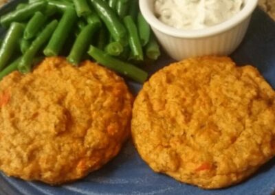 Lemon Dill Salmon Cakes