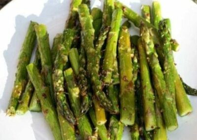 Lemon Ginger Asparagus