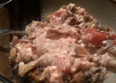 Mushroom Pizza Bowl