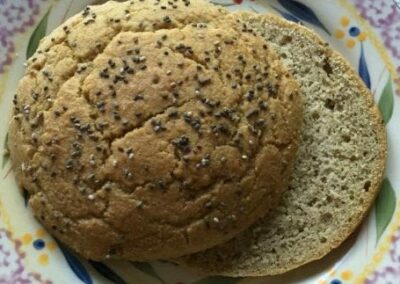 Nut Flour Hamburger Buns