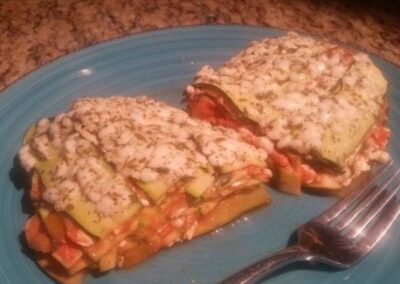 Personal Veggie Lasagna