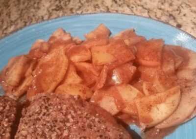 Salted Toffee Apples