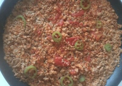 Spicy Turkey Cauli Rice