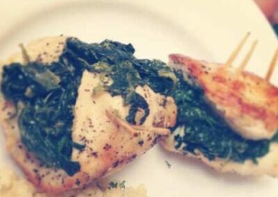 Spinach Stuffed Chicken