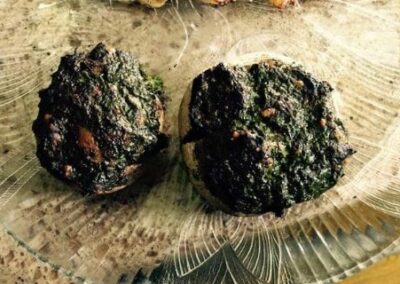 Spinach Stuffed Mushrooms