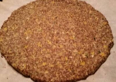 Squash Flax Pizza Crust