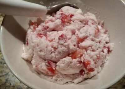 Strawberry Cheesecake in a Bowl