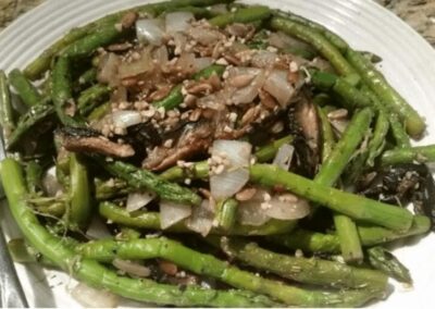 Sunflower Portobello Asparagus