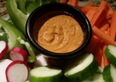 Sweet BBQ Veggie Dip