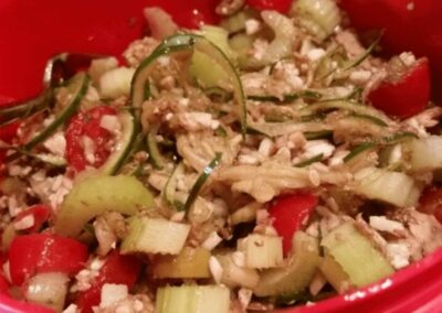 Sweet Mustard Balsamic Tuna Salad