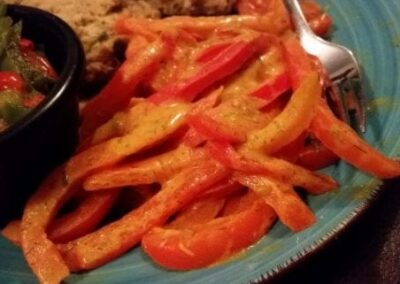 Sweet Mustard Dill Peppers