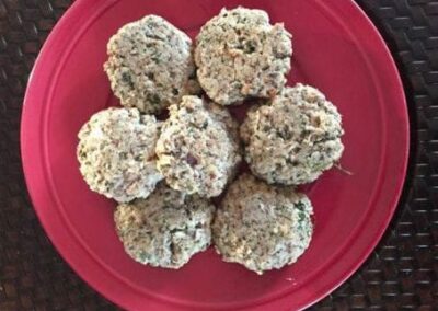 Tilapia Mushroom Poppers