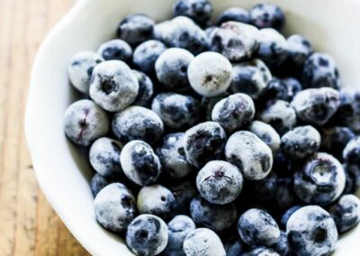 Vanilla Cinnamon Blueberries