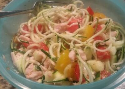 Zoodle “Spaghetti” Salad