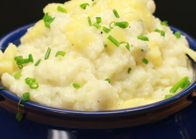 “Cheesy” Mashed Cauliflower