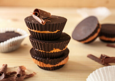 Chocolate Pumpkin Pie Cups