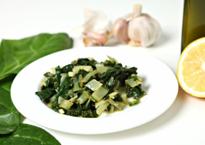 Lemon Garlic Chard
