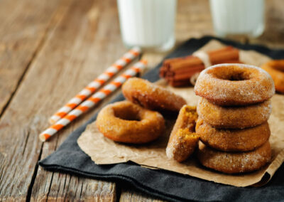 Pumpkin Spice Donuts