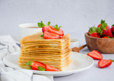Strawberry Crepes