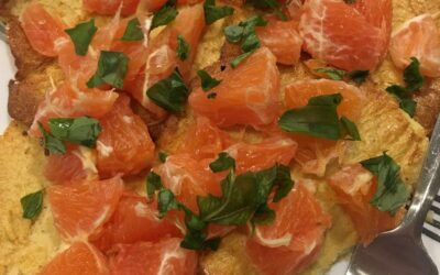 Orange-Basil Crepes